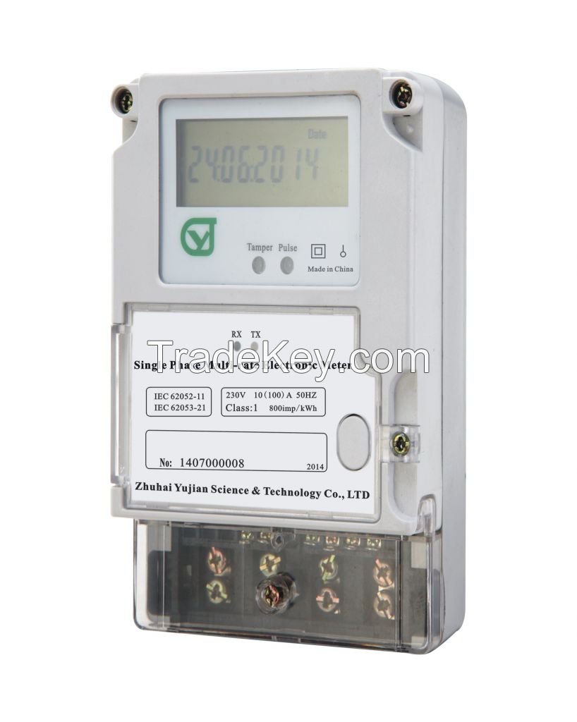 Single Phase Multi-rate Electronic Meter