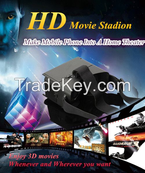 latest 3D headset for smartphone to enjoy 3D movies and games