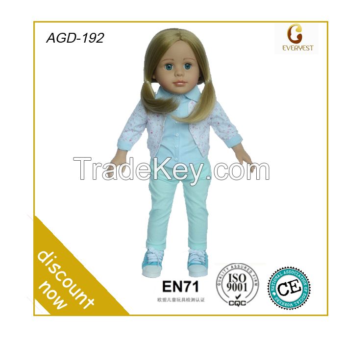 2015 new products custom doll/american girl doll/18'' american girl doll