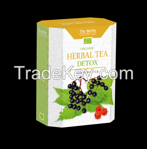 Detox, Organic Herbal Tea 
