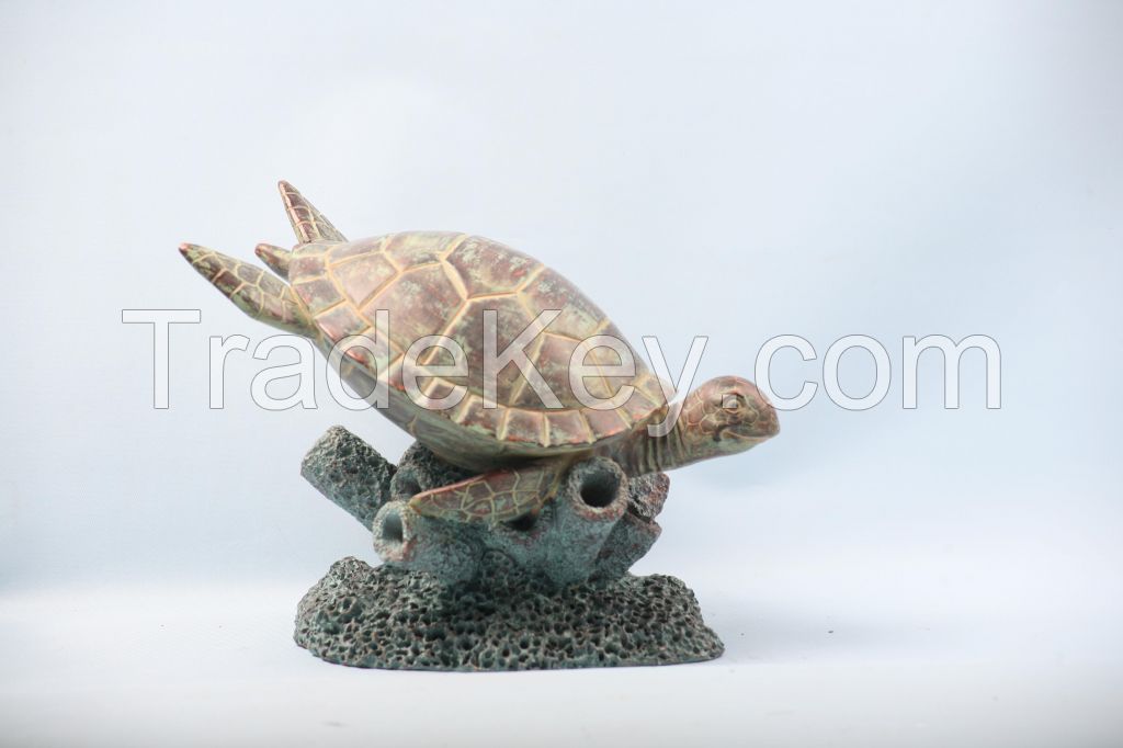 resin turtle decoration