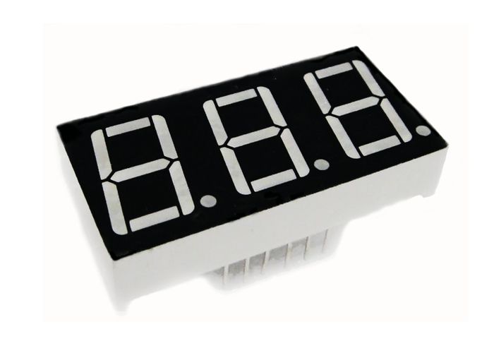 Top quality 0.8 inch single one digit led 7 segment numeric display 8018