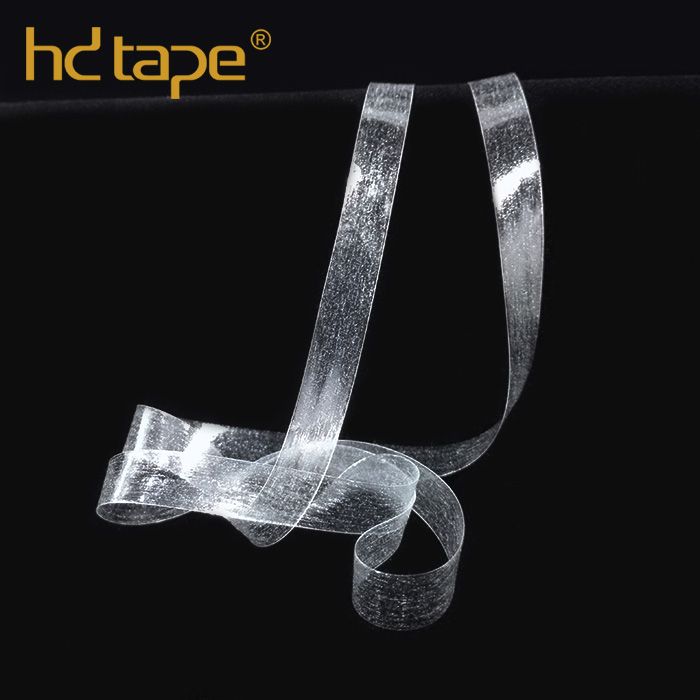 tpu clear elastic tape for garment accessories