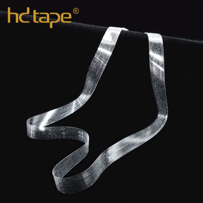 Garment accessories clear tpu elastic tape