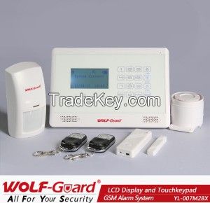 100 Wireless Zones GSM Alarm (Touch keypad + LED indication) (YL-007M2BX)