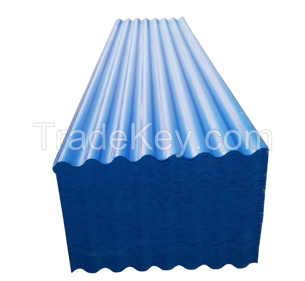 High Strength Fireproofing Anti-Corrision Insulting MgO Cement Corrugated roofing sheet
