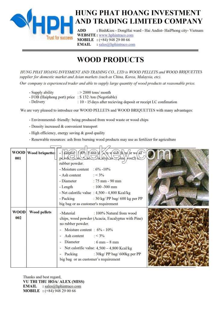 WOOD PELLETS