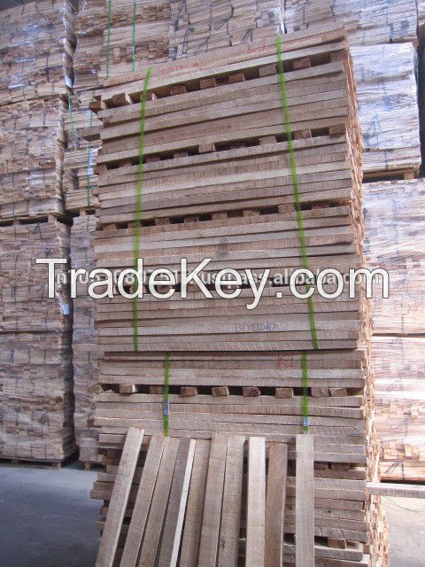 Sawn timber rubber wood