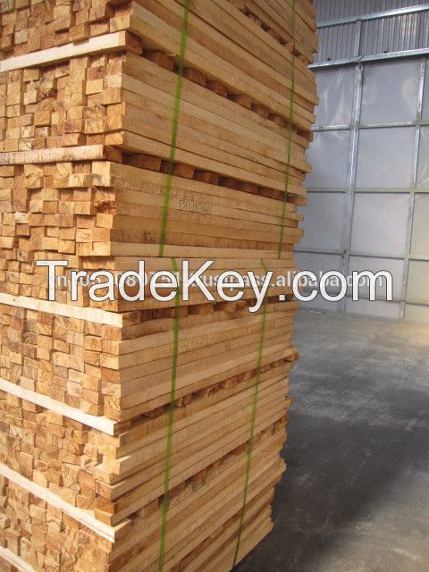 Sawn timber rubber wood