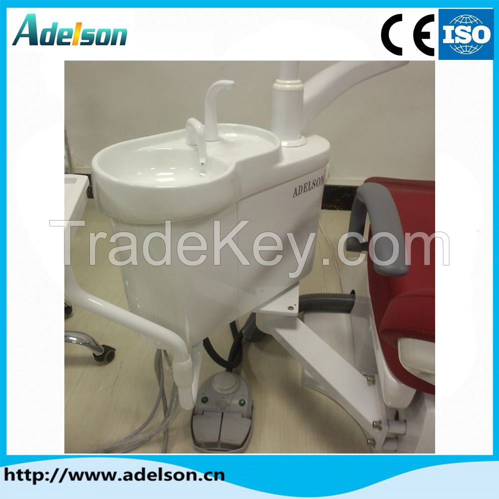 2015 new style CE and ISO approved dental chair unit with rotary unit box ADS-8700
