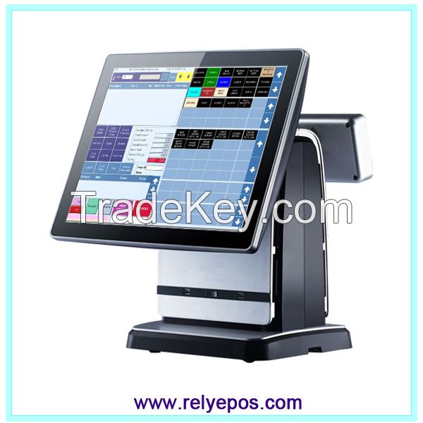 Rely 15&quot; All-in-one bezel free touch POS machine system