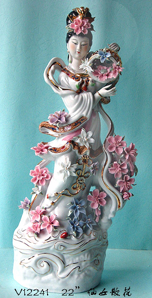Porcelain Figurine(V12241--chinese angel)