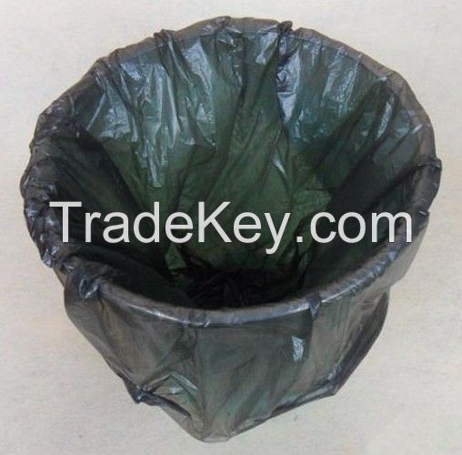 Black trash can liner bags