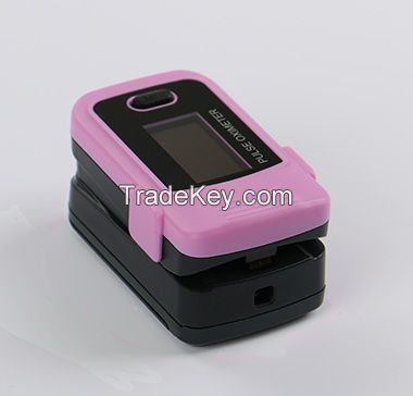 New OLED Finger Pulse Oximeter K2 Blood Oxygen Spo2 PR 4 Color 6 Displ