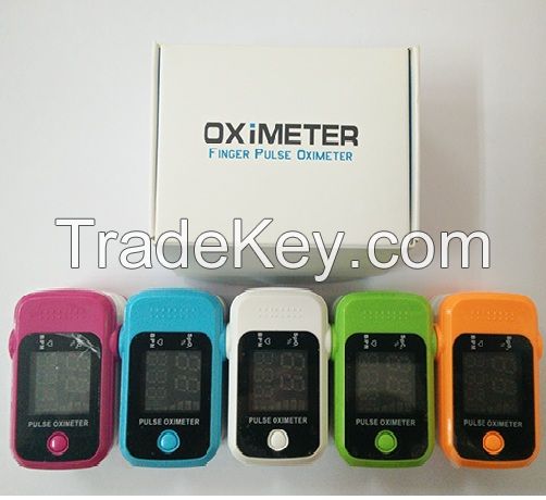 New LED Finger Pulse Oximeter K1 Blood Oxygen Spo2 PR 5 Color