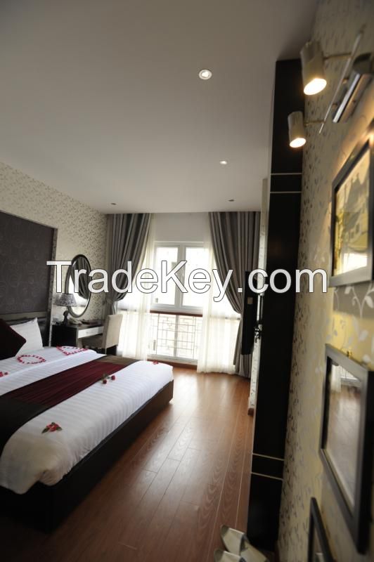 Deluxe city view room in Hanoi Victory Hotel - 45 USD/night