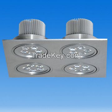 4x3w 12w High Power Square Led Ceiling Lamp