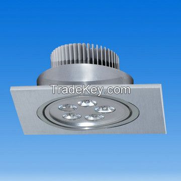 5W high Power Square LED Ceiling Light