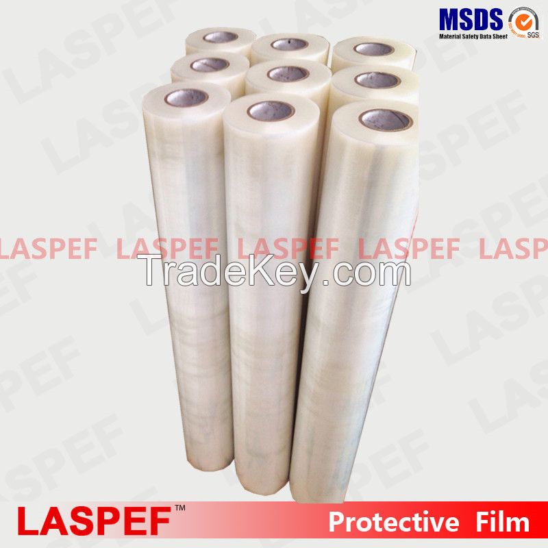 LASPEF High quality pe protective film, plastics films, big roll protective tape