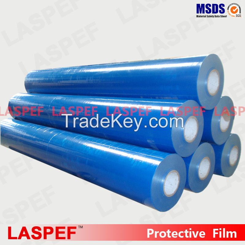 LASPEF High quality pe protective film, plastics films, big roll protective tape