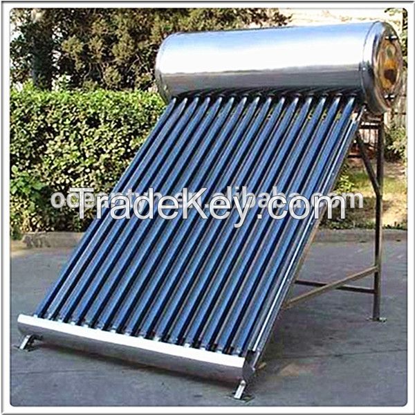 All Stainless steel low pressure solar water heater