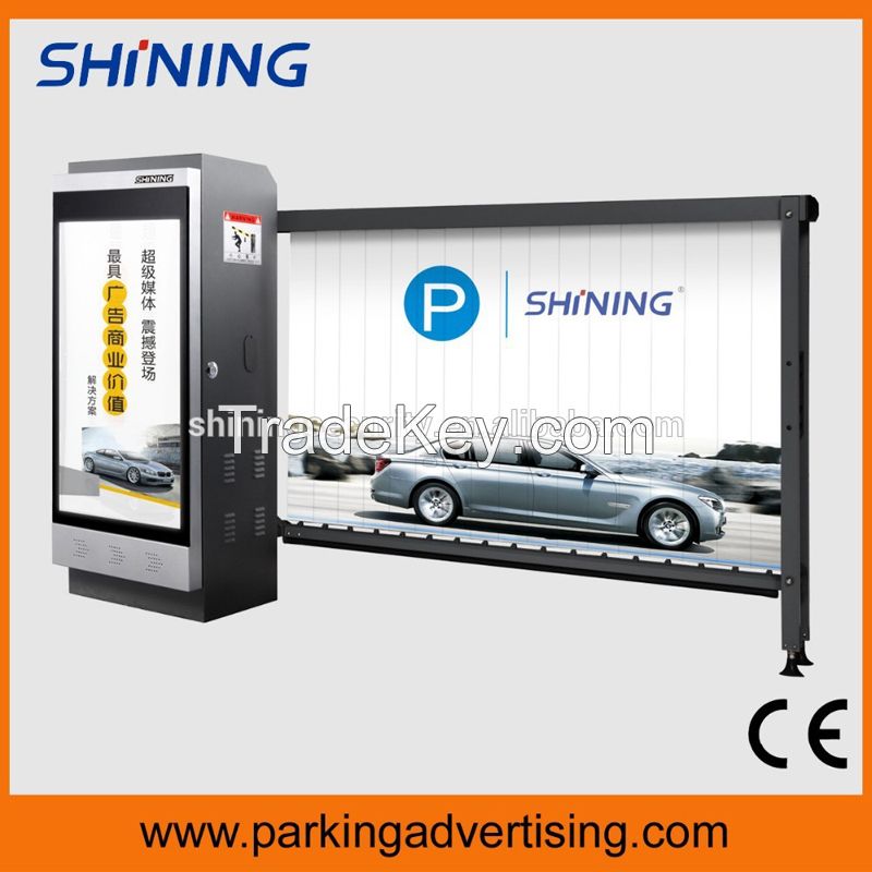 Marketing advertising media for parking