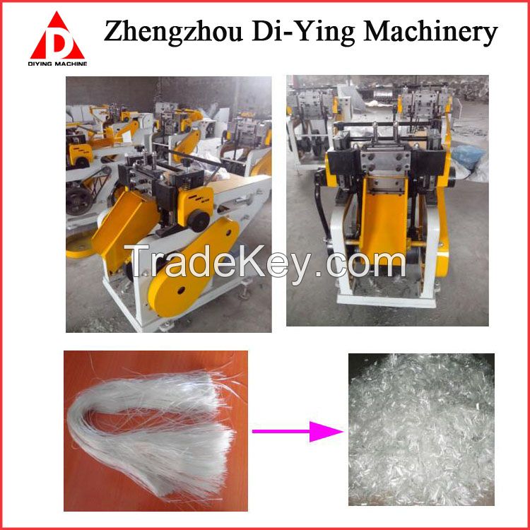 KLC-160 Polyamide Polyester Polypropylene Acrylic Glass Fiber Synthetic Fibers Cutting Cutter Chopping Machine Price
