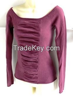 scoop neck sweater