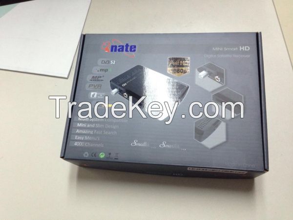 NATE Full HD Digital Satellite Mini Receiver with USB Support