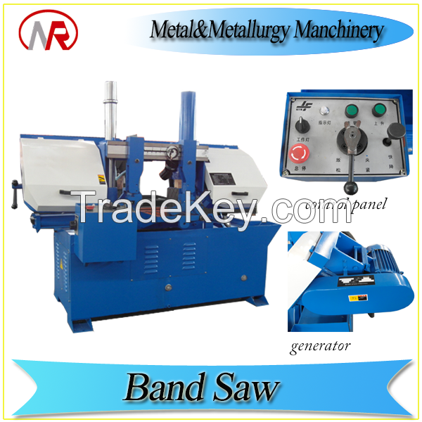 GZ-4226 double column higher stability quality horizontal machinery band saw