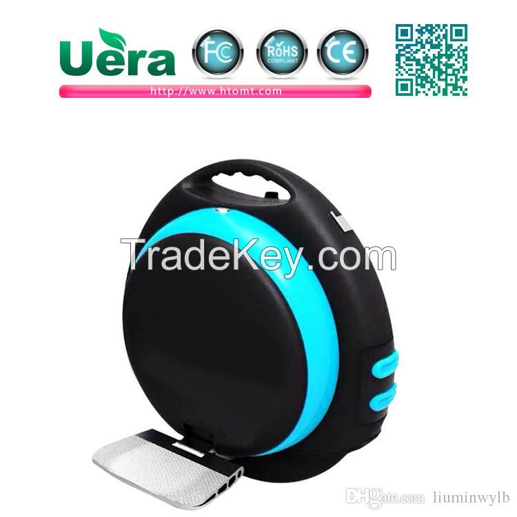 most fashionable apple shape one wheel electric scooters with bluetoot