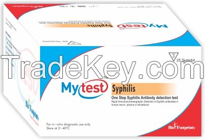 Mytest Syphilis Card