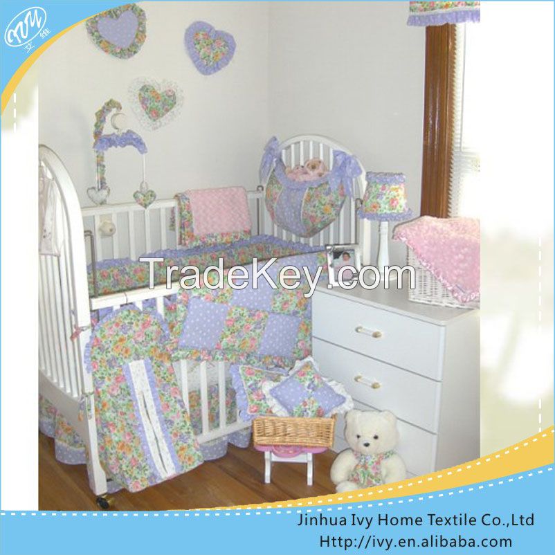 Authentic embroidery bedding kids