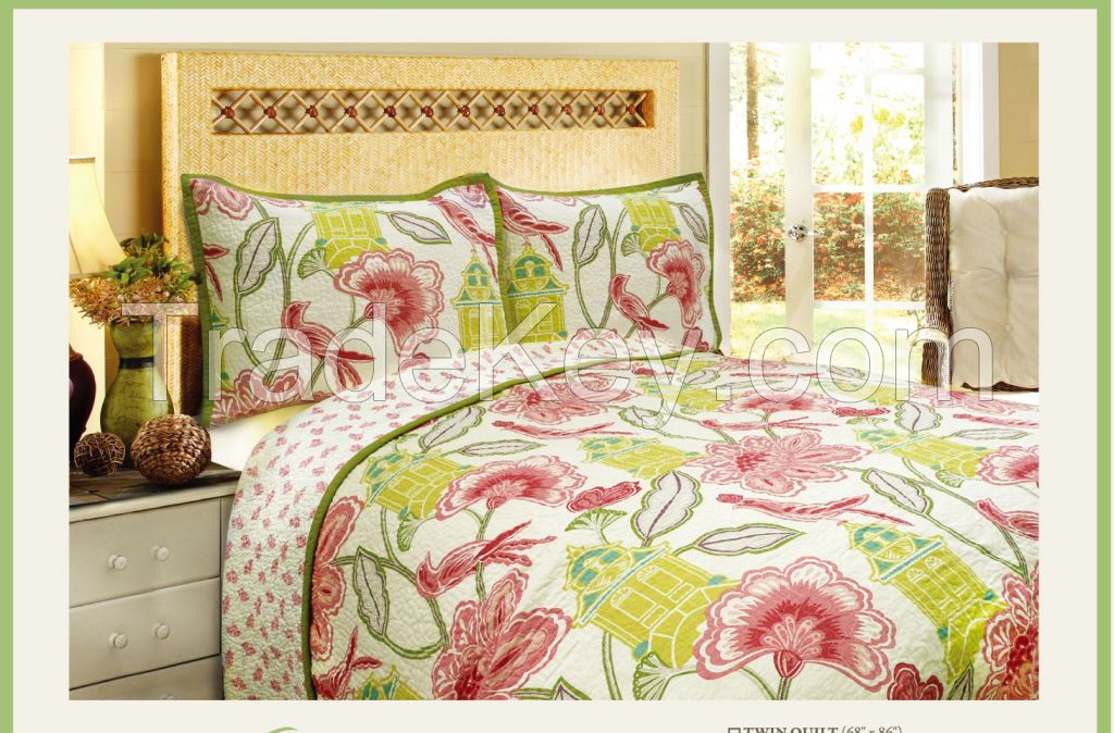 garden style duvet cover with pillow case