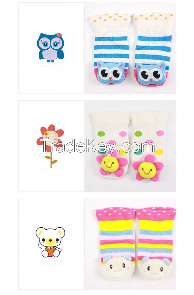 lovely toy baby sock fancy animal toy socks