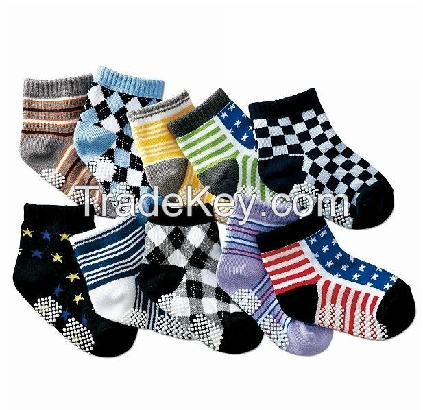 unti-slip baby socks baby colorful cotton socks