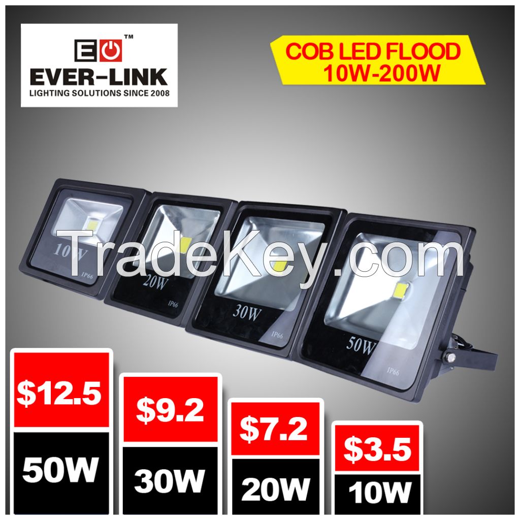 2015 new style high power hot selling 2 years warranty cob floodlight