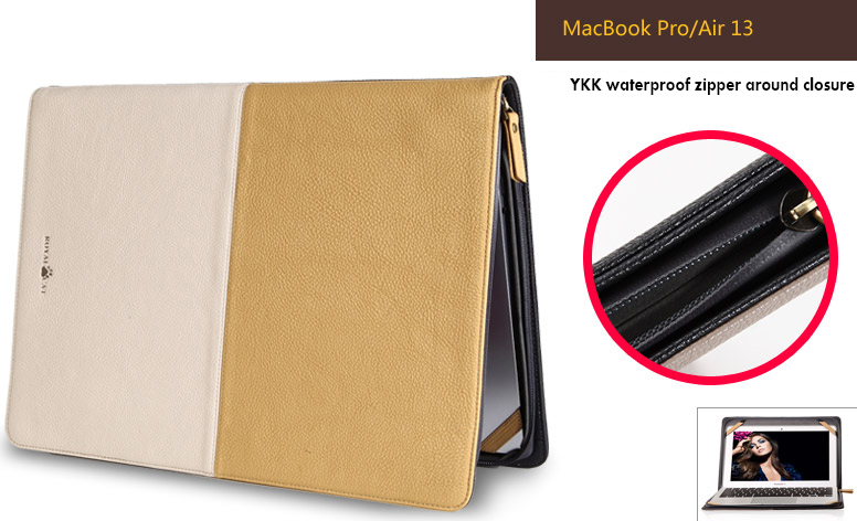 business style notebook case macbook sleeve PU sleeve