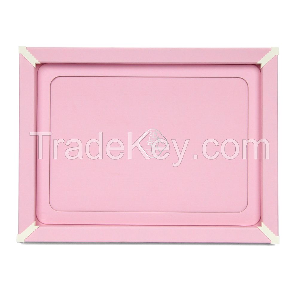 Paper&Wood Ages Pink Cardboard Picture Frame, Picture Mats, Paper Picture/Poster Frame.Cardboard Removable Picture Photo Frame, Paper Photo Frame, Cardboard Photo Frame (Blu-Tack Included)