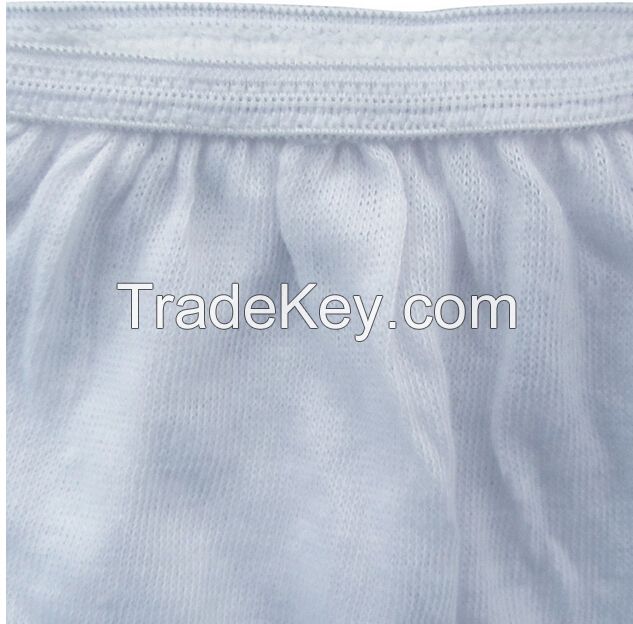 women short Cotton Disposable Underwear For Travel Postpartum emergencies