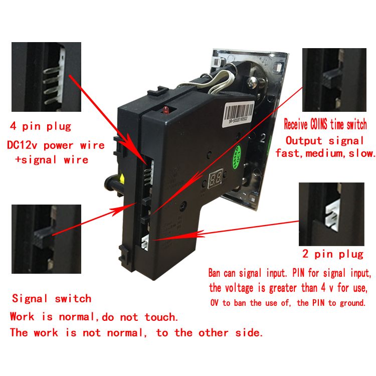 Coin Operated Timer Control Power Supply Box To Control