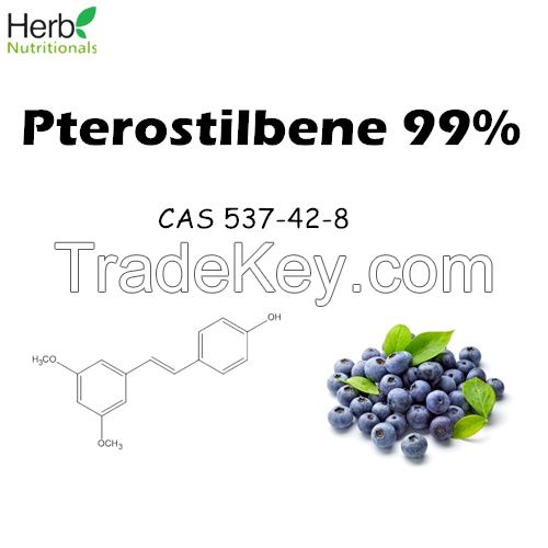 Synthetic pterostilbene 99% CAS 537-42-8