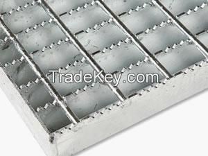 Anti-slip steel grating