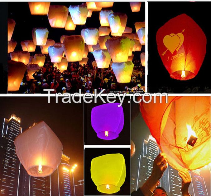 Biodegradable Flying Sky Lanterns