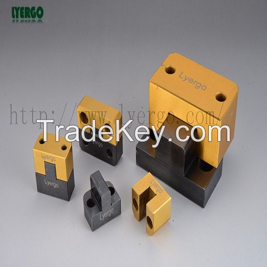 Mold Interlock Top Locks with Titanium Coated for Injection Mold