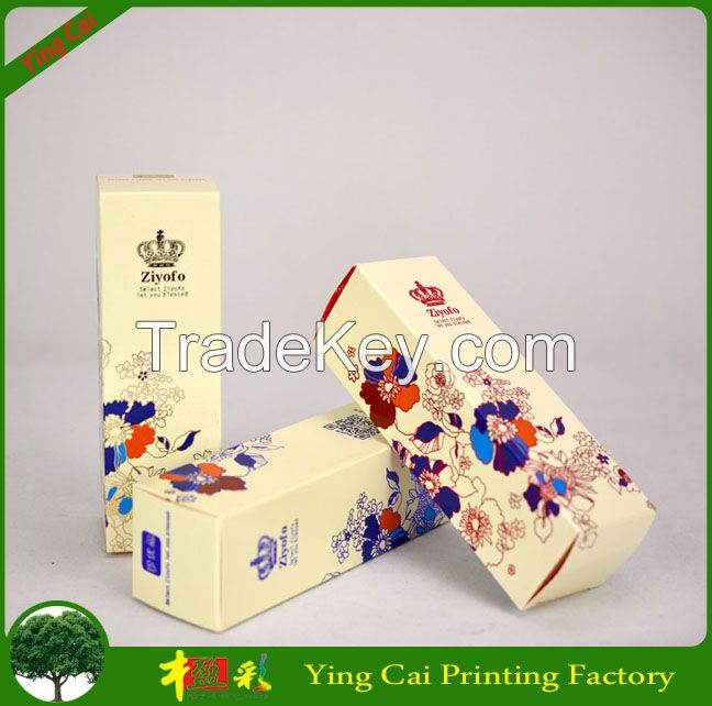 cheap cosmetic paper box for packaging made in China
