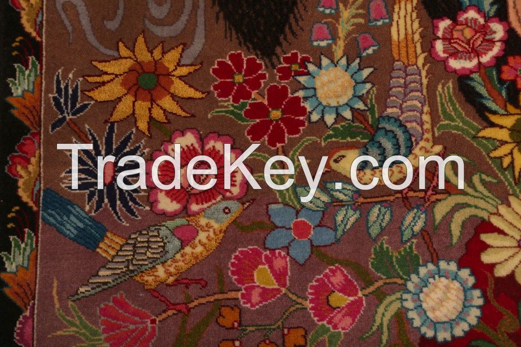 Tabriz Portrait Handmade Carpet