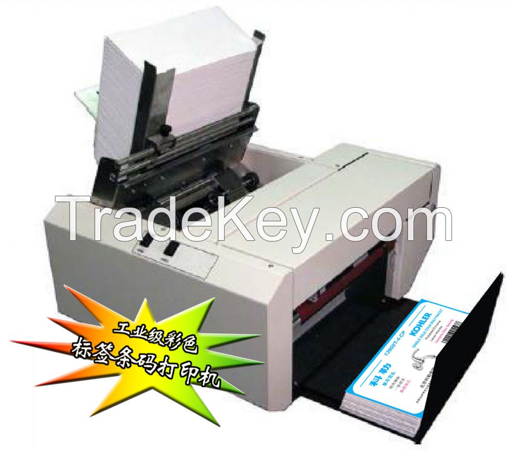 Color envelope printer, card and postcard printer