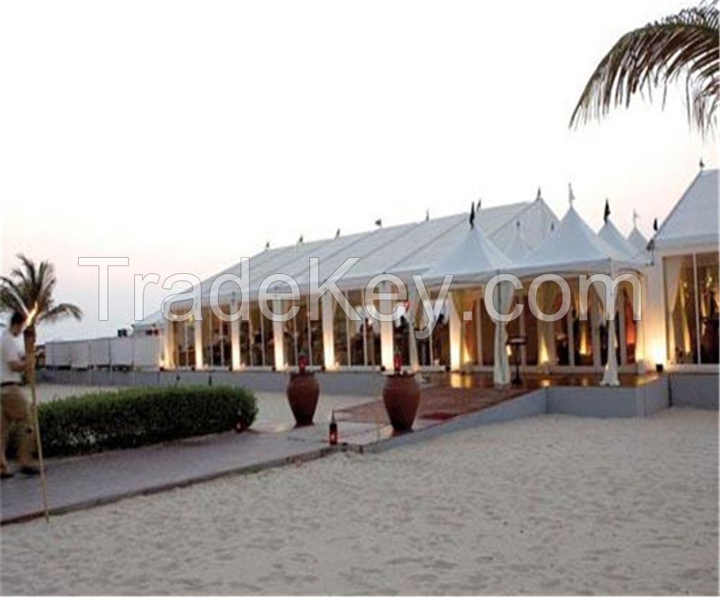 Outdoor Aluminum Wedding Party Herringbone Roof Tent