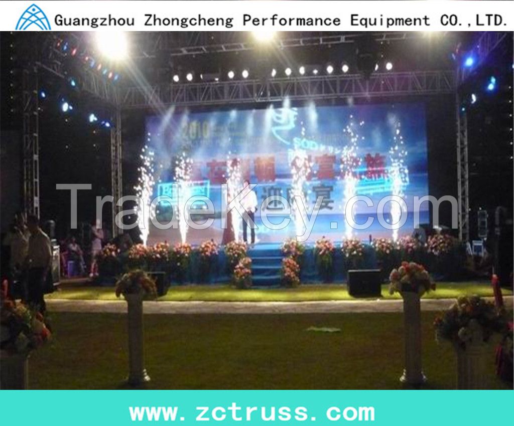 aluminum wedding party acrylic stage equipment